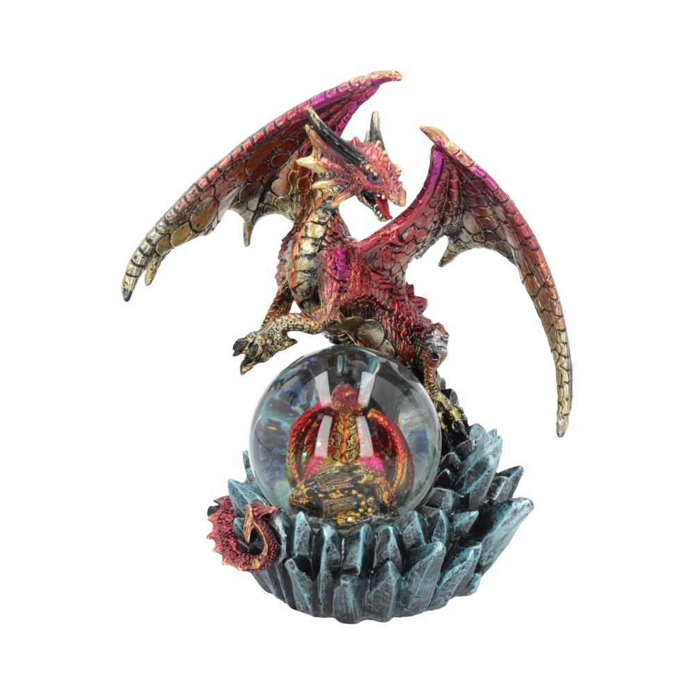 Ruby Oracle Red Dragon Fortune Seer Figurine | 18.5cm | Fantasy Collectables