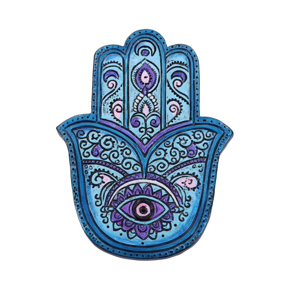 Hamsa's Serenity Incense Stick Burner | 12.5cm | Home Fragrance