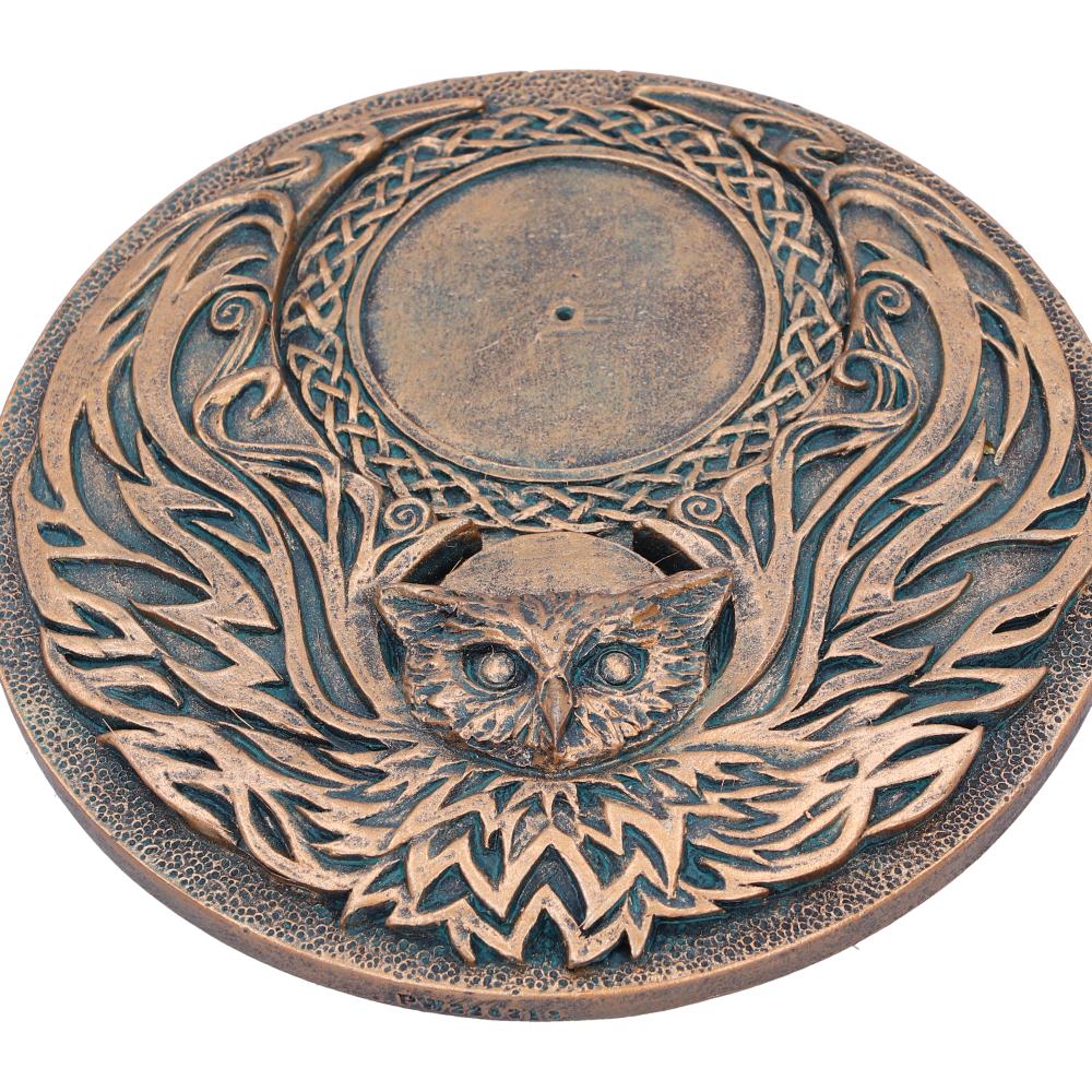 Wise Owl Incense Burner | 13.7cm | Incense Stick Burner | Cottagecore