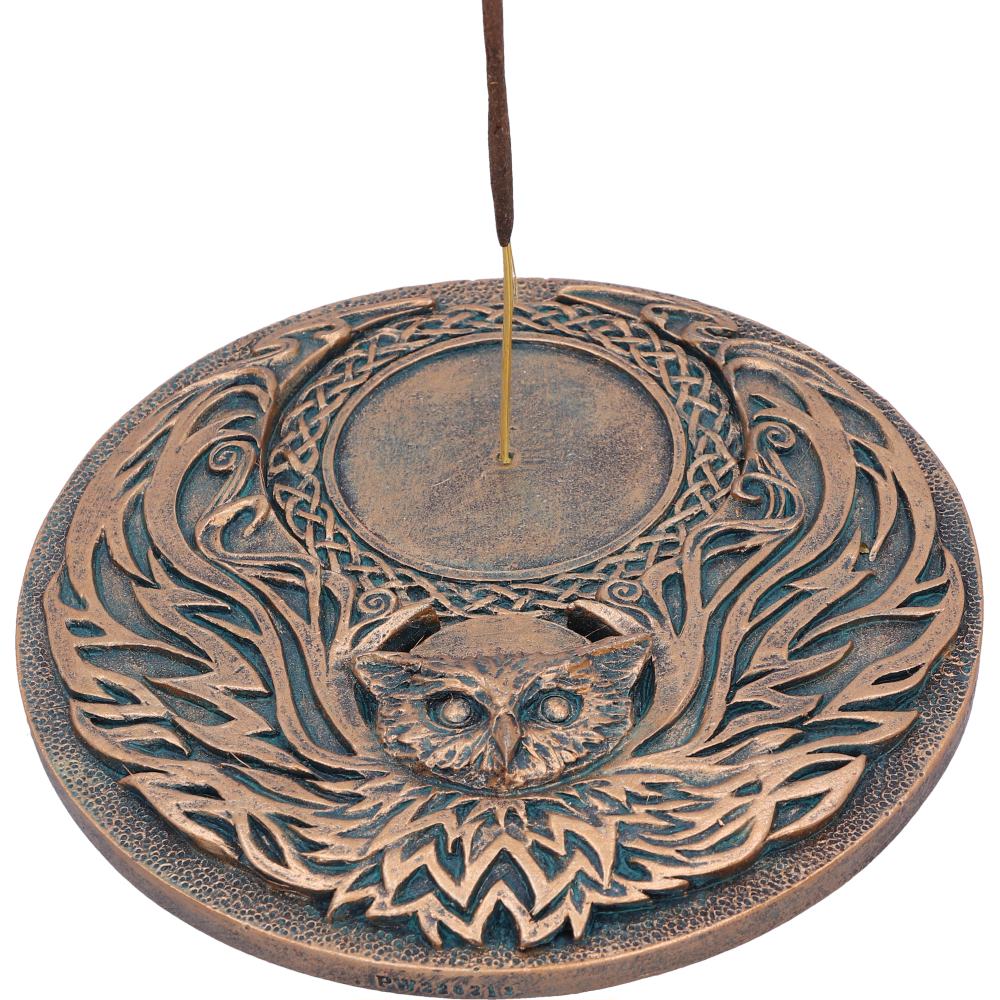 Wise Owl Incense Burner | 13.7cm | Incense Stick Burner | Cottagecore