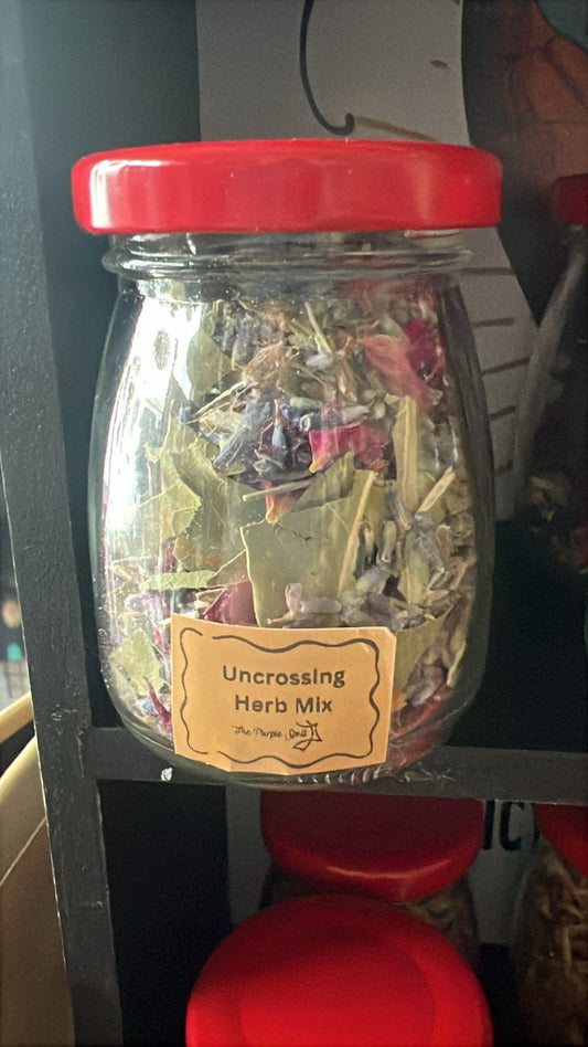 In house Herb Blend | Uncrossing |  Incense | Ritual Bath | Witch Altar | Spell Ingredient | Witchcraft