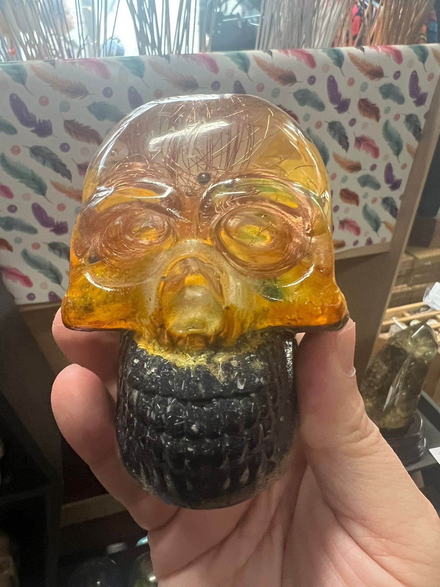 Orgonite Skulls | Handmade | Spitual | Holistic Healing | Meditation